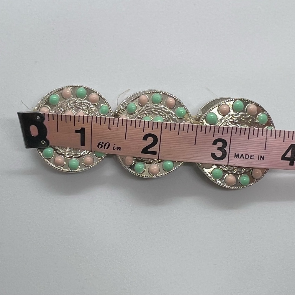 Stretch silver plated bracelet - Picture 7 of 8